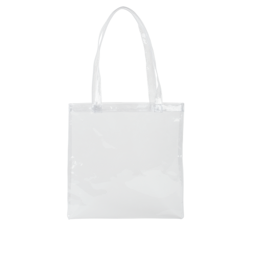 Main Squeeze Super Size Tote - Clear Vinyl