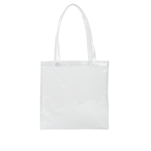 Main Squeeze Super Size Tote - Clear Vinyl