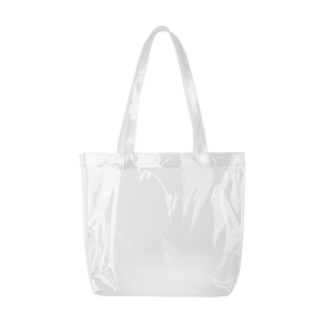 Daily Grind Tote - Clear Vinyl