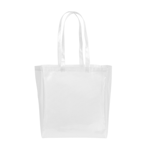 All That Grocery Tote - Grid Vinyl