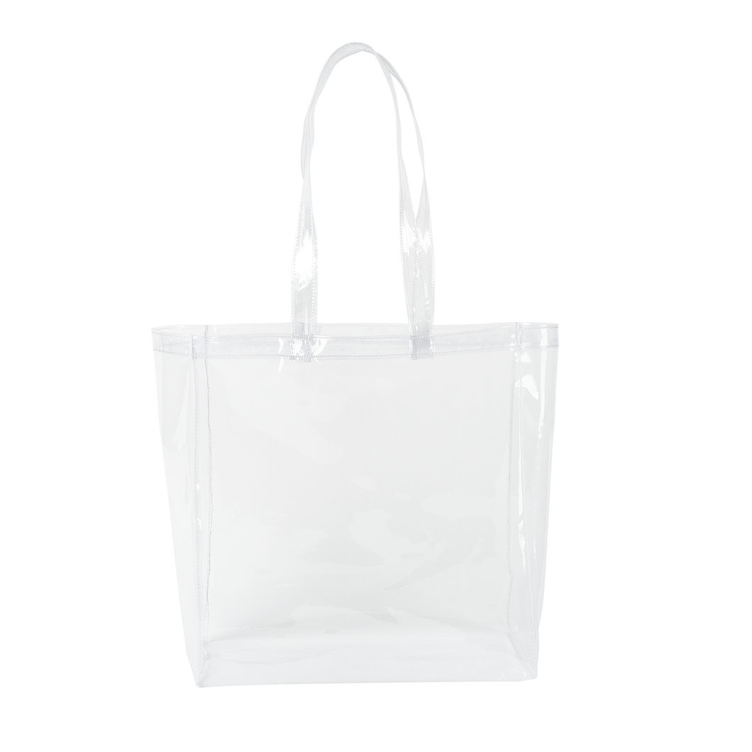 All That Grocery Tote - Clear Vinyl