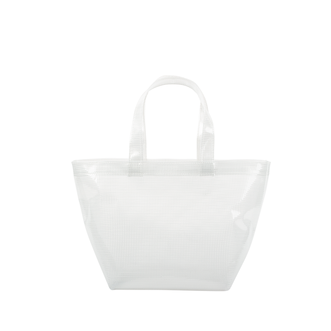 Dumpling Tote - Grid Vinyl