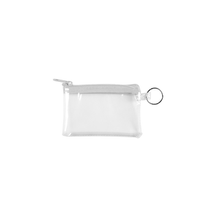 Penny Key Ring Pouch - Clear Vinyl